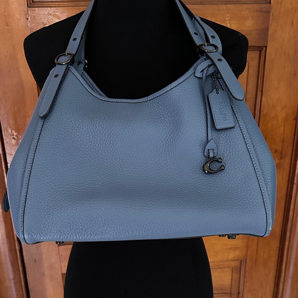 Coach Slate Blue Shoulder Bag